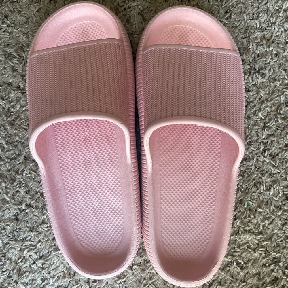 Pink Slide Sandals